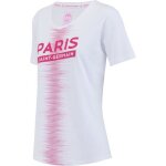 T - shirt - paris saint germain - collection officielle - taille enfant - manches courtes - blanc
