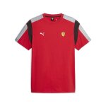 T - shirt - puma - mt7 scuderia ferrari - rouge - 70% coton - regular fit