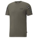 T - shirt puma power tape vert homme