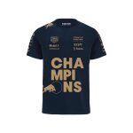 T - shirt redbull racing team champion du monde officiel f1 - homme - bleu - manches courtes