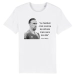 T - shirt ribry le football cest comme les checs - pour homme - coton 100% bio - confectionn en france ...