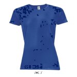 T - shirt running femme - sols - sporty royal - 2xl - bleu - respirant dry fit