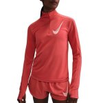 T - shirt de running nike swoosh dri - fit half zip ls femmes