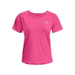 T - shirt de running under armour rush energy core rose - femme / adulte - manches courtes - respirant ...