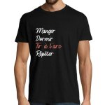 T - shirt sport homme - tir � larc - design humoristique - manches courtes - couleur bleue