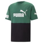 T - shirt de sport puma 673321 37 t - shirt. en tant quhomme couleur noire / vert