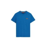 T shirt superdry homme essential logo bleu coton