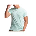 T shirt superdry homme essential logo vert coton