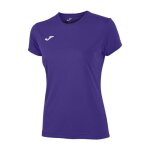 T - shirt technique - joma - combi s / s - femme - violet - manches courtes