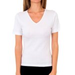 T - shirt thermorgulateur manches courtes natural therm femme p04an - blanc