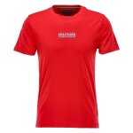 T - shirt - tommy hilfiger - petit t - shirt - rouge - slim - manches courtes