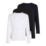 T - shirts tommy hilfiger signature cotton essentials ls hommes (lot de 3)