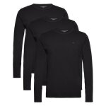 T - shirts tommy hilfiger signature cotton essentials ls hommes (lot de 3)