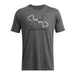 T - shirt - under armour - foundation - homme - gris (castlerock / blanc) - 60% coton / 40% polyester ...