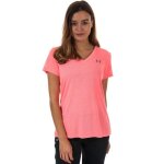 T - shirt under armour threadborne train twist pour femme - rose - manches courtes - anti - transpirant ...