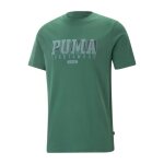 T - shirt vert homme puma graphics retro