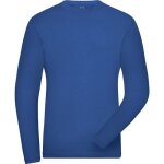 T - shirt workwear bio manches longues - homme - jn1804 - bleu roi