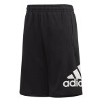 Short - adidas - must haves badge of sport - noir - enfant - 70% coton 30% polyester