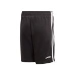 Short - adidas - jr essentials 3s - graphite - noir - enfant - polyester recycl� - regular - gar�on