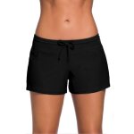Short de bain femme - marque - noir - taille basse - sport