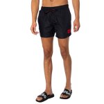 Short de bain pour homme hugo dominique - noir