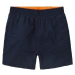 Short de bain homme maillot short de plage schage rapide casual short t couleur unie - bleu marine ...