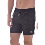 Short de bain print logo - karl lagerfeld - homme - noir - adulte