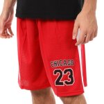 Short basketball rouge homme sport zone miami