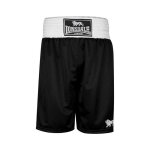 Short de boxe amateur lonsdale trunk - black - s