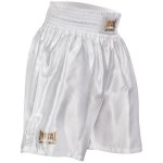 Short boxe anglaise metal boxe pro line - blanc / doré - s Short boxe anglaise metal boxe pro line - blanc / doré - s