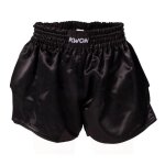 Short de boxe tha enfant kwon clubline - noir - 12 ans