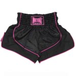 Short de boxe thaï femme metal boxe - noir / rose - m Short de boxe thaï femme metal boxe - noir / rose - m