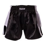 Short de boxe tha� kwon clubline - noir / gris - l