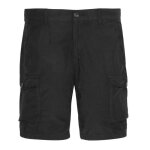 Short cargo homme schott combat ripstop - noir - 100% coton Short cargo homme schott combat ripstop - noir - 100% coton