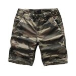 Short cargo de travail homme militaire camouflage marron en coton ete respirante casual