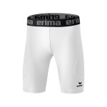 Short de compression - erima - junior - blanc - football - tissu rsistant