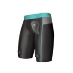 Short de compression avec protection pelvienne femme shock doctor - black - s