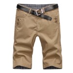 Shorts dt pour hommes - pure color - casual pentapants - coton de plage