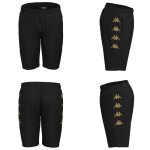 Short enfant kappa gabbio - black - 14 ans