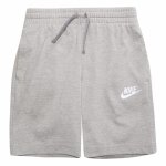 Short enfant - nike - club jersey - gris - 100% polyester - taille 7 ans