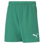 Short enfant puma teamrise - vert sapin / blanc - 6 ans