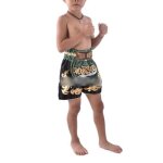 Short enfant - traditionnel thai - couleur verte - taille 10 - 12 ans - boxe kickboxing Short enfant - traditionnel thai - couleur verte - taille 10 - 12 ans - boxe kickboxing