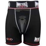 Short extra cup metal boxe oko - noir / rouge - xl