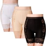 Short femme 3pcsshorts anti - frottement cuisse shorts sous robe femme shorties en dentelle sous - vtements ...