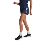 Short femme hummel hmlcore - marine - handball - adulte - beecool