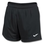 Joma combi paris ii - short femme multisport noir ceinture �lastique & cordon coupe courb�e