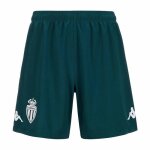 Short de football kombat ryder away as monaco 24 / 25 pour homme - vert fonc�