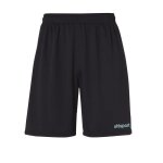 Short de football - uhlsport - center basic - homme - noir / bleu - confortable