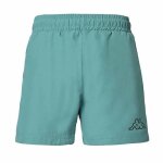 Short gar�on - bussolin sportswear - vert - 100% polyester - coupe droite