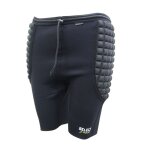 Shorts de gardien select - pantalons de football pour homme - protection eva - noir